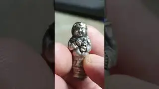Victorian Silver Baby Rattle