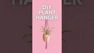 Made This Plant Hanger from Just Rope?! 😍
