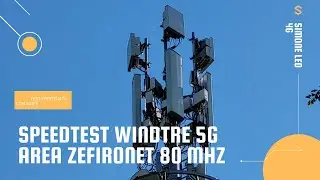 Speedtest WindTre 80 MHz in area JV WindTre-Iliad