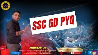SSC GD ASPIRANTS PREVIOUS YEAR PYQ QUESTION PAPER