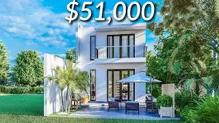 (6x17 Meters) Modern House Design | 3 Bedrooms House Tour