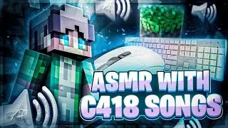 😴ASMR BED WARS WITH C418 SONG + MOTION BLUR || KEYBOARD & MOUSE😥