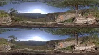 Nature Landscapes VR 360 3D (Stereo) shot with Insta 360 Titan