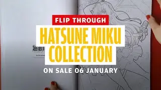Flip Through of Colouring Heaven Collection #23 Hatsune Miku