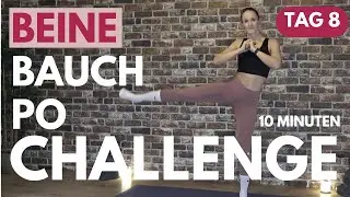 Tag 8 - Starke Beine in 10 Minuten: Effektives Bein-Workout ohne Equipment!