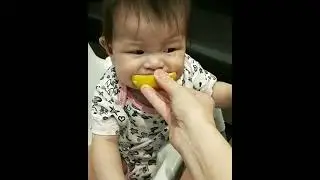 Naomi tasted lemon for the first time