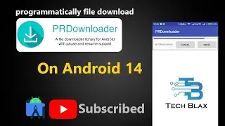 Mastering File Downloads with Pause and Resume on Android 14 | Android Programming Tutorial