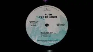 Rush Fly By Night White Label Promo Vinyl Side 2