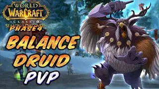 Balance Druid Pov Alterac Valley l Season of Discovery Phase 4 lPvP Pumps Class #balance #wowclassic