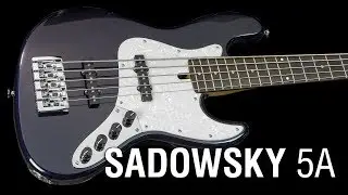 Sadowsky J/J5 pickups and Onboard Bass Preamp // Maruszczyk Elwood 5a