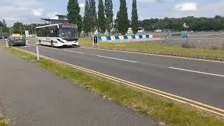 Alexander Dennis Enviro 200 MMC YX19ONO Falcon Buses on Route 436 to Woking Station
