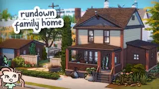 Rundown Family Home 🛠️ || The Sims 4 Speed Build