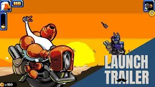 Mighty Goose Launch Trailer | PS5, PS4, Xbox Series X & S, Xbox One, Switch, PC