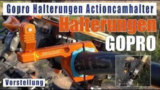Gopro Halterungen Beispiele Actioncam-Halter