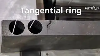 Batch Production of Graphite Cylinders from Block Vimfun Endless Diamond Wire Saw