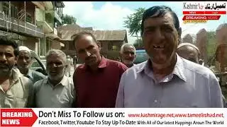 Sopore Residents Allege Usage of Substandard Material in Road Construction, Demand Probe
