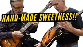 The Warm, Dark Sound of the Little Jazzer - A Sweet Hand-made Archtop