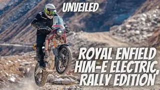 Royal Enfield HIM-E Electric, Rally Edition: Unveiled