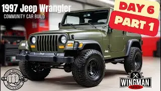 1997 Jeep Wrangler &ldquo;Sarge&rdquo; Build Day 6 Part 1 | Off-Road Upgrades & Scavenger Hunt Ready!