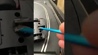 Scalextric guide blade best way to set the braids #slotcars