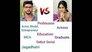 Jagadhatri Serial Kedar (Darsh Chandrappa) Vs Jagadhatri (Deepthi Manne) Biography Comparison