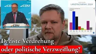 CDU M&auml;rchen? AfD angeblich geschlagen &ndash; doch das Wahlergebnis sagt etwas anderes!