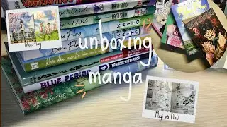 Unboxing manga tháng 9 ( đăng giờ có muộn quá k mn)