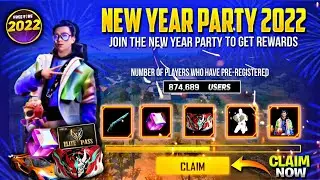 New Year Event Free Fire 2022 | Happy New Year Event Free Fire 2022 | FF New Year Event 2022