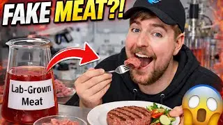 They got MrBeast to Feed Us FAKE Meat?