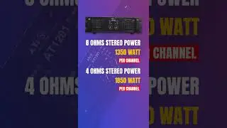 ATIPRO AT-1201 🔥 5000W DJ Amplifier | Pure Power & Precision Performance #trendingshort #trendingnow