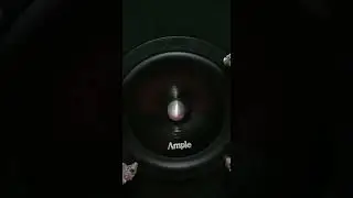 AMPLE AUDIO AW165 6.5 INCH HIGH PERFORMANCE MIDRANGE MID BASS SPEAKER CAR AUDIO SYSTEM (120 WATTS)