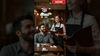 How to Pay the Bill at a Restaurant in English | Real English Conversation Practice#english