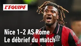 Nice 1-2 AS Rome : 13 matchs sans victoire en Europe, une d&eacute;faite frustrante pour les Aiglons ?