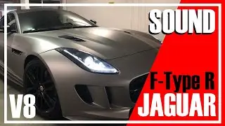 JAGUAR F-TYPE R | Sound Onboard | Start-Up | V8 | 4K | lionlifeone