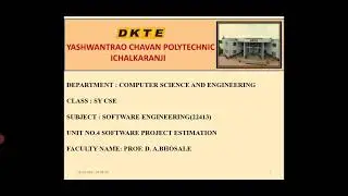 Unit no. 4 software project estimation - RMMM strategy