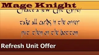 Unit Offer - Refreshing the unit offer