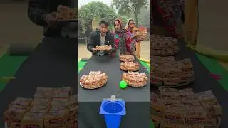 Best boll roll and win biskut 🧇 family challenge ✅ #shorts #game #challenge #viral