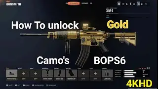 How To Unlock Gold And Exotic Camo's in CallofDuty Blackops6 its Actually Easy