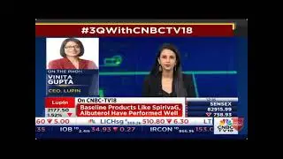 Генеральный директор и главный финансовый директор Lupin в интервью CNBC TV18, посвященном итогам...