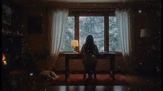 Midnight Snowfall ❄️ Cozy Winter Ambience for Deep Sleep & Relaxation (90 Min)