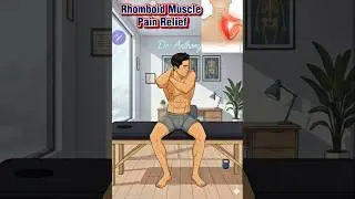 Upper Back Muscle Pain Relief | Rhomboid Area
