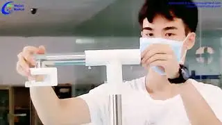 Installation of the stand of portable x ray machine