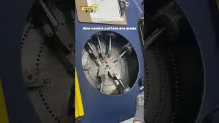 How cookie cutters are made #tech #facts #viralvideo #cookies #cutter