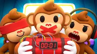 3 MACACOS E 1 BOMBA (olha no que deu)