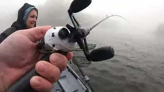 Мой личный рекорд по ловле стальноголового лосося зимой!