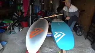 Basic Windsurfing Board Bottom Contours (www.ericthebige.net)