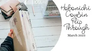 Hobonichi Cousin Flip Through ~ March 2023