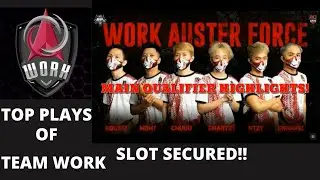 WORK AUSTER FORCE TOP PLAYS AND HIGHLIGHTS MPL SECURED