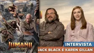 JUMANJI THE NEXT LEVEL: INCONTRO CON JACK BLACK E KAREN GILLAN #INTERVISTE