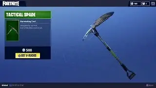Fortnite Tactical Spade Skin - New Featured Pickaxe